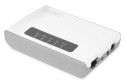 Digitus Wireless Multifunction Network Server USB 2.0 a 2 porte, 300 Mbps