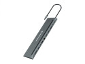 Conceptronic DONN17G replicatore di porte e docking station per laptop Cablato USB 3.2 Gen 1 (3.1 Gen 1) Type-C Grigio