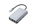 Conceptronic DONN21G replicatore di porte e docking station per laptop Cablato USB 3.2 Gen 1 (3.1 Gen 1) Type-C Grigio