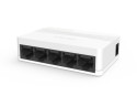 Hikvision DS-3E0105D-E switch di rete Fast Ethernet (10/100) Bianco