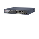 Hikvision DS-3E1310P-SI switch di rete Gestito L2 Gigabit Ethernet (10/100/1000) Supporto Power over Ethernet (PoE) Nero