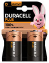 Duracell Plus 100 D B2 x10