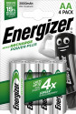 Energizer Accu Recharge Power Plus 2000 AA BP4 Batteria ricaricabile Stilo AA Nichel-Metallo Idruro (NiMH)