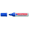 Edding 4-550 003 marcatore permanente Punta smussata Blu 10 pz