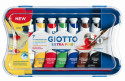 FILA Scatola 7 Tubi Tempera Giotto 12Ml