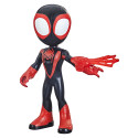 Marvel Spidey e I Suoi Fantastici Amici - Mega Miles Morales, action figure da 22,5 cm, giocattolo per età prescolare, dai 3 anni in su