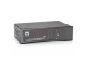 LevelOne FEP-0812 switch di rete Fast Ethernet (10/100) Supporto Power over Ethernet (PoE) Nero