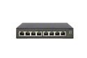 LevelOne GES-2108P switch di rete Gestito L2 Gigabit Ethernet (10/100/1000) Supporto Power over Ethernet (PoE) Nero