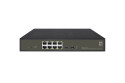 LevelOne GES-2110P switch di rete Gestito L2 Gigabit Ethernet (10/100/1000) Supporto Power over Ethernet (PoE) Nero