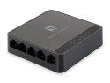 LevelOne GEU-0522 switch di rete Gigabit Ethernet (10/100/1000) Nero