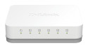 D-Link GO-SW-5G Non gestito Gigabit Ethernet (10/100/1000) Bianco