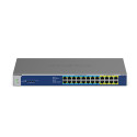 NETGEAR GS524UP Non gestito Gigabit Ethernet (10/100/1000) Supporto Power over Ethernet (PoE) Grigio