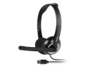 Hamlet Smart Headset cuffia per computer con microfono e connessione usb