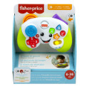 Fisher-Price Laugh & Learn Controller Gioca & Impara Ridi & Impara - Edizione multilingue, Joystick Giocattolo Musicale per l'Infanzia con Luci e Contenuti Educativi, Giocattolo per Bambini 6+ Anni