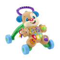 Fisher-Price Cagnolino Primi Passi - Ridi & Impara, Edizione multilingue, giocattolo musicale per camminare; Giocattolo per Neonati e Bambini da 6+ mesi