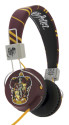 OTL Technologies Harry Potter Gryffindor Crest Cuffie Cablato A Padiglione MUSICA Nero, Oro, Rosso, Bianco