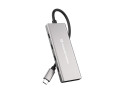 Conceptronic HUBBIES17G hub di interfaccia USB 3.2 Gen 2 (3.1 Gen 2) Type-C 10000 Mbit/s Grigio