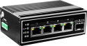 LevelOne IGP-0502 switch di rete Non gestito Gigabit Ethernet (10/100/1000) Supporto Power over Ethernet (PoE) Nero