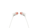 JBL Tune 110 Auricolare Cablato In-ear MUSICA Bianco