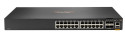 Aruba CX 6200F 24G Class-4 PoE 4SFP+ 370W Gestito L3 Gigabit Ethernet (10/100/1000) Supporto Power over Ethernet (PoE) 1U