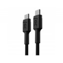 Green Cell KABGC31 cavo USB 0,3 m USB 2.0 USB C Nero