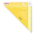 ARDA KCP4530 righello Righello da scrivania 300 mm Plastica Giallo 1 pz