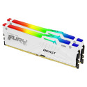 Kingston Technology FURY 32 GB 5200 MT/s DDR5 CL40 DIMM (Kit da 2 moduli) Beast White RGB XMP