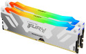 Kingston Technology FURY 32GB 6400MT/s DDR5 CL32 DIMM (Kit of 2) Renegade RGB White XMP