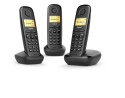 Gigaset A170 Trio Telefono analogico/DECT Identificatore di chiamata Nero