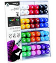 Lyra Mark All evidenziatore 96 pz Punta smussata Colori assortiti