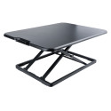 StarTech.com Standing Desk per Notebook - Convertitore Scrivania Regolabile in Altezza da 4,5 a 40cm - Postazione Smart Working Sit-Stand Ergonomica - Supporta fino a 8kg