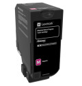 Lexmark 74C20M0 cartuccia toner 1 pz Originale Magenta