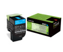 Lexmark 802C cartuccia toner 1 pz Originale Ciano