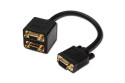 ITB MGAK513001 cavo VGA VGA (D-Sub) 2 x VGA (D-Sub) Nero