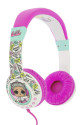 OTL Technologies LOL Surprise Multi Club Cuffie Cablato A Padiglione MUSICA Rosa, Turchese, Bianco