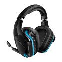 Logitech G Logitech G935 Cuffie Gaming RGB Wireless, Audio Surround 7.1, Cuffie DTS: X 2.0, Driver Pro-G 50 ‎mm, 2.4 GHz Wireless, Microfono Flip-to-Mute, Tasti G, PC/Mac/Xbox One/PS4/Nintendo, Nero