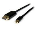 StarTech.com Cavo Video da Mini DisplayPort a DisplayPort 1.2 da 4m - Cavo Adattatore 4K x 2K UHD Mini DisplayPort a DisplayPort - Cavo per Monitor Mini DP a DP - Cavo Convertitore mDP/DP