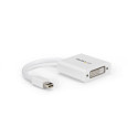 StarTech.com Adattatore Mini DisplayPort a DVI 1080p Single-Link - Convertitore Mini DP a DVI-D Certificato VESA - Dongle Video mDP 1.2 o Thunderbolt 1/2 Mac/PC a DVI per Monitor - Bianco