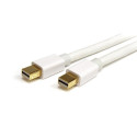 StarTech.com Cavo Mini DisplayPort da 3m - Cavo Video Ultra HD 4K x 2K - Cavo Mini DisplayPort 1.2 - Cavo per Monitor da Mini DP a Mini DP - Cavo mDP Compatibile Thunderbolt 2 - Bianco