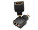 Nilox MGAK330510000S adattatore per inversione del genere dei cavi Micro HDMI HDMI Nero