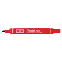 Pentel N 50 marcatore permanente Tipo di punta Rosso 12 pz