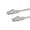 StarTech.com Cavo di rete CAT 6 - Cavo Patch Ethernet RJ45 UTP bianco da 1m antigroviglio