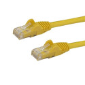 StarTech.com Cavo di Rete Giallo Cat6 UTP Ethernet Gigabit RJ45 Antigroviglio - 5m