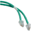 Panduit NetKey, Cat6, 1m cavo di rete Verde U/UTP (UTP)