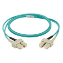 Panduit NKFPX23LSSSM001 cavo a fibre ottiche 1 m SC OM3 Colore acqua, Blu