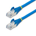 StarTech.com Cavo Ethernet CAT 6a - 10m - Blu - Cavo di rete LAN Low Smoke Zero Halogen (LSZH) - 10GbE 500MHz 100W PoE++ - Filo/Cavo patch schermato S/FTP con spinotto RJ45 antigroviglio e rilievi di trazione