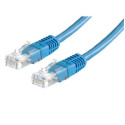 Nilox 5m Cat6 UTP cavo di rete Blu U/UTP (UTP)