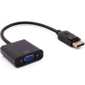 Nilox ADATTATORE DP - VGA M/H 0,15 m DisplayPort VGA (D-Sub) Nero