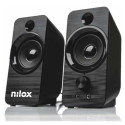 Nilox CASSE ACUSTICHE PC 6W altoparlante 1-via Nero Cablato 3 W