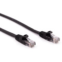 Nilox NXCRJ4501 cavo di rete Nero 1 m Cat6 U/UTP (UTP)